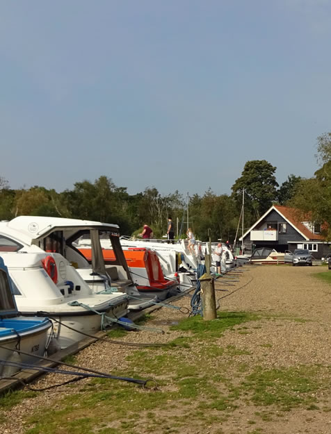 Wroxham river front